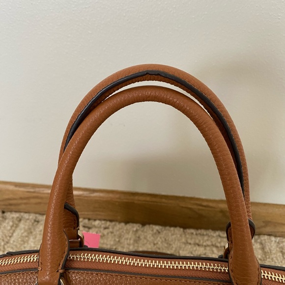 Kate Spade Tan Leather Satchel
